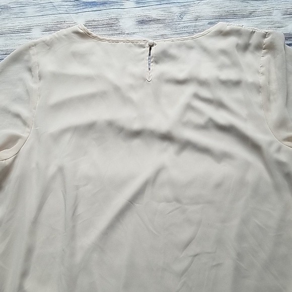 Maurice's Plus Size Cream Dress Top - Picture 8 of 8